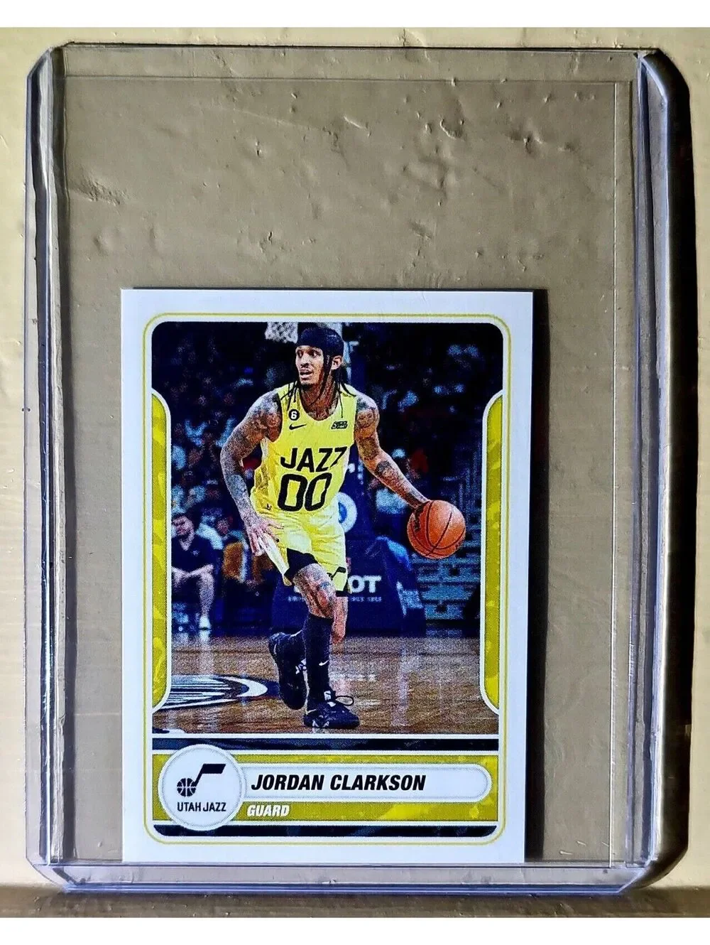 2023-24 Jordan Clarkson Panini NBA Basketball #483 Sticker Utah Jazz